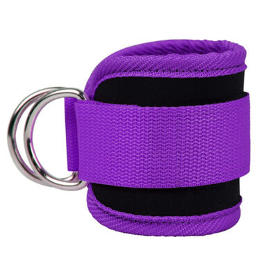 Cable Ankle Straps Double D-Ring