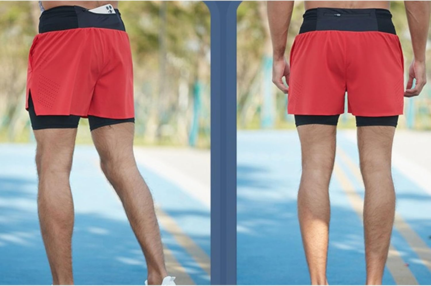 Fitness Run Shorts Pocket Outdoor Traning