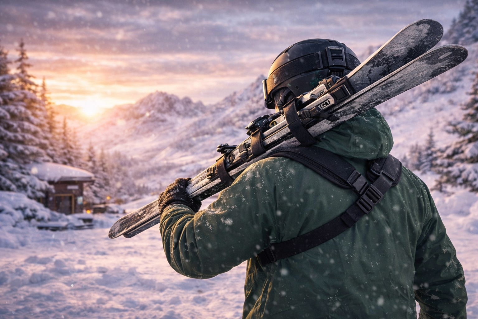 Alpine Ski Carry System