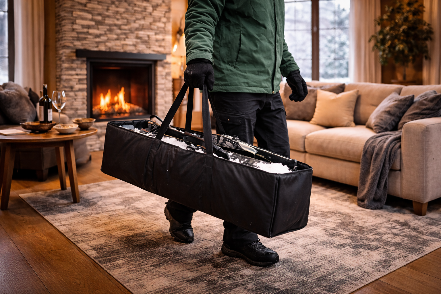 Alpine Ski Carry Tote
