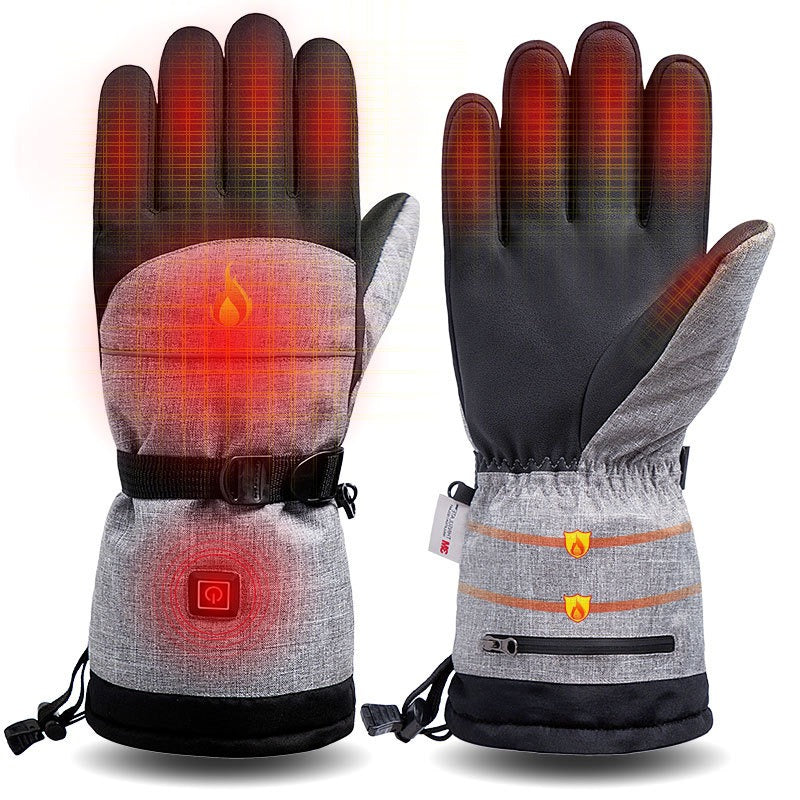 Electric Heated Ski Gloves