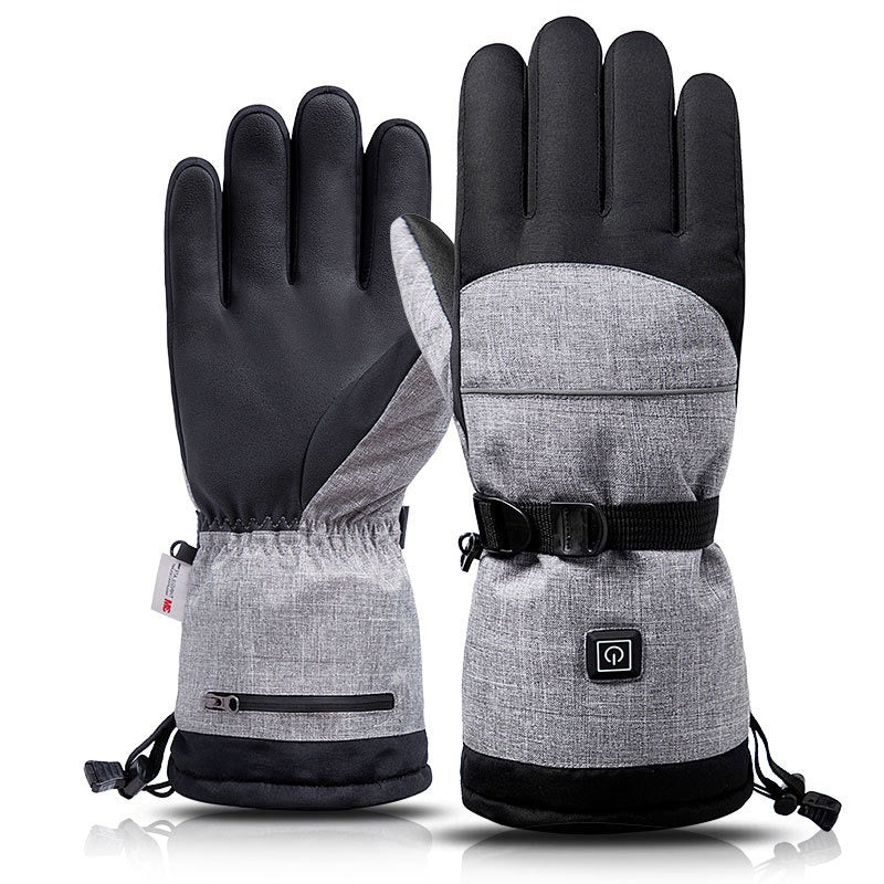 Electric Heated Ski Gloves