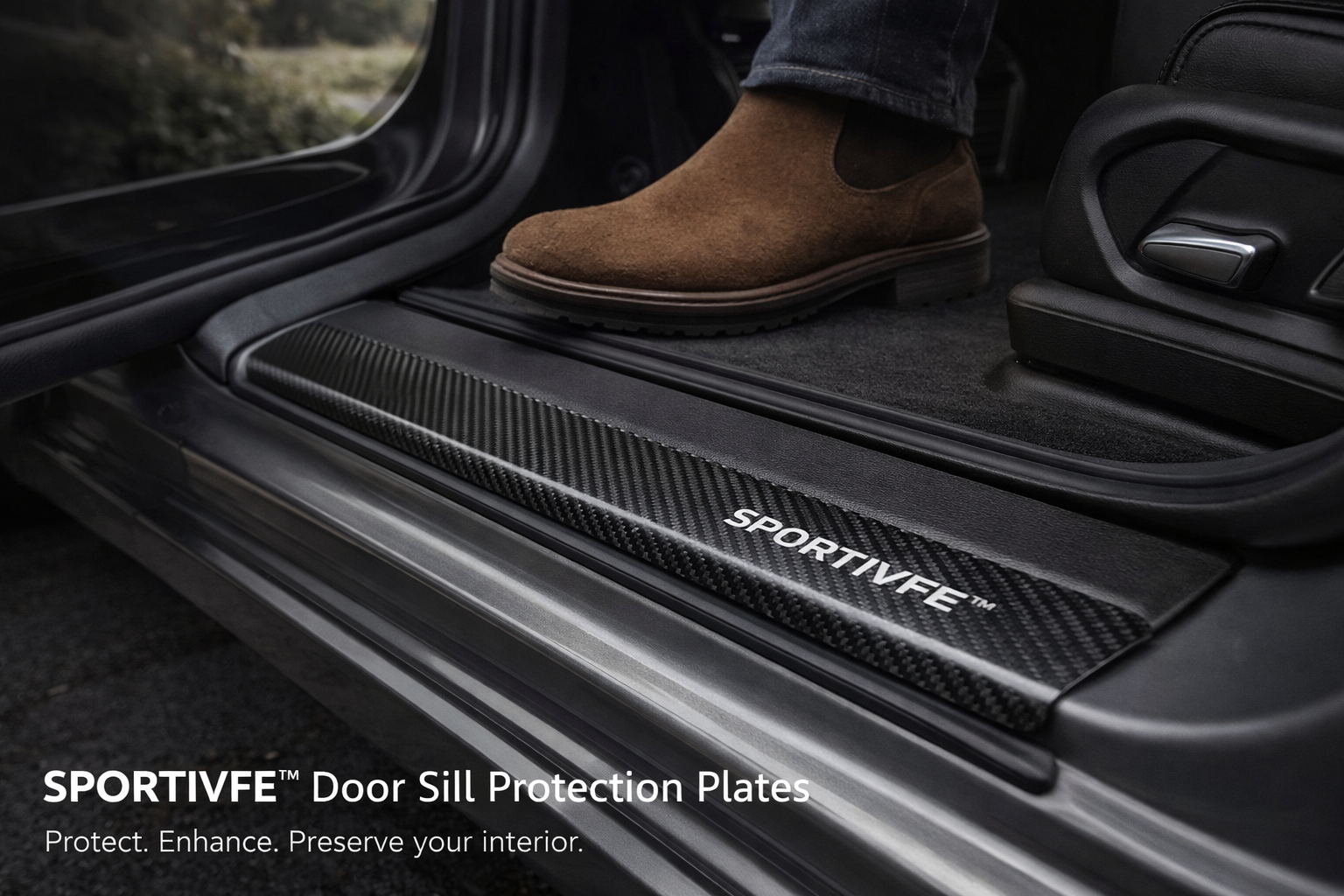 SPORTIVFE™ Door Sill Protection Plates