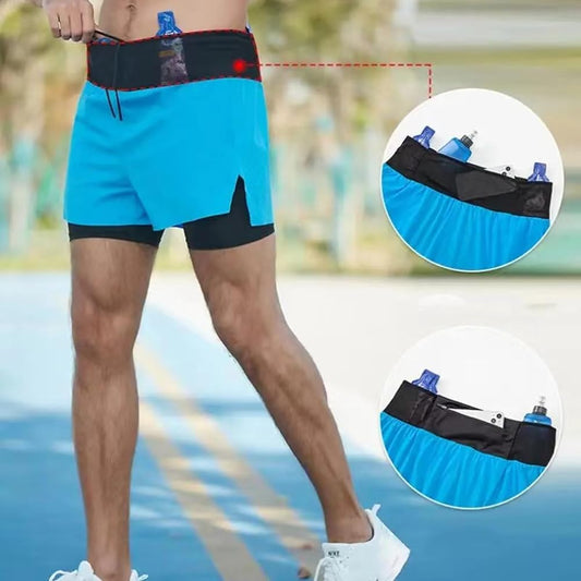 Fitness Run Shorts Pocket Outdoor Traning